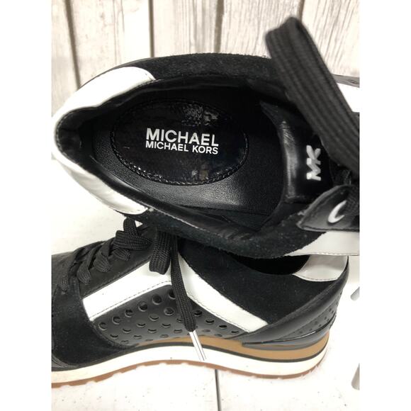 MICHAEL Michael Kors Black and White Sneaker - Picture 5 of 7